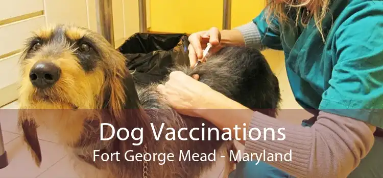 Dog Vaccinations Fort George Mead - Maryland