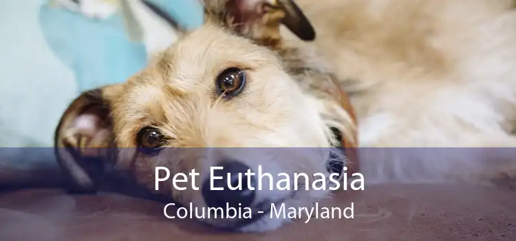 Pet Euthanasia Columbia - Maryland