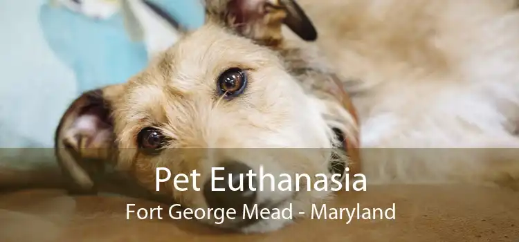 Pet Euthanasia Fort George Mead - Maryland